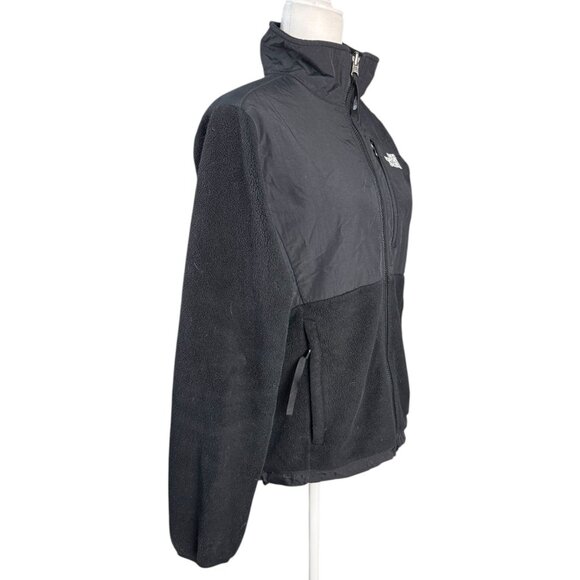The North Face Denali Fleece Jacket Black Full Zip Softshell Wind Resistant Size - Picture 5 of 10